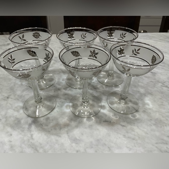 Vintage Libby Coupe Champagne Glasses - Picture 1 of 5